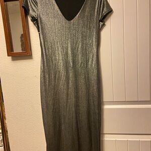 Elegant Silver Dress